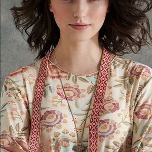 Gudrun Sjoden Super Soft Micromodal and Elastane print dress, Size Small. EUC.